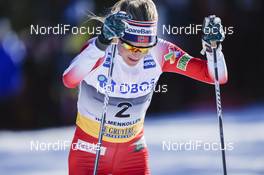 10.03.2019, Oslo, Norway (NOR): Therese Johaug (NOR) - FIS world cup cross-country, mass women, Oslo (NOR). www.nordicfocus.com. © Thibaut/NordicFocus. Every downloaded picture is fee-liable.