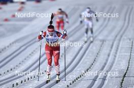 10.03.2019, Oslo, Norway (NOR): Natalia Nepryaeva (RUS) - FIS world cup cross-country, mass women, Oslo (NOR). www.nordicfocus.com. © Thibaut/NordicFocus. Every downloaded picture is fee-liable.