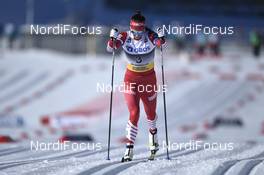 10.03.2019, Oslo, Norway (NOR): Natalia Nepryaeva (RUS) - FIS world cup cross-country, mass women, Oslo (NOR). www.nordicfocus.com. © Thibaut/NordicFocus. Every downloaded picture is fee-liable.