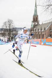 12.03.2019, Drammen, Norway (NOR): Johan Haeggstroem (SWE) - FIS world cup cross-country, individual sprint, Drammen (NOR). www.nordicfocus.com. © Lyngstad/NordicFocus. Every downloaded picture is fee-liable.