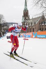 12.03.2019, Drammen, Norway (NOR): Qiang Wang (CHN) - FIS world cup cross-country, individual sprint, Drammen (NOR). www.nordicfocus.com. © Lyngstad/NordicFocus. Every downloaded picture is fee-liable.