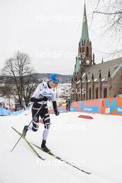 12.03.2019, Drammen, Norway (NOR): Joachim Aurland (NOR) - FIS world cup cross-country, individual sprint, Drammen (NOR). www.nordicfocus.com. © Lyngstad/NordicFocus. Every downloaded picture is fee-liable.