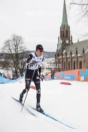 12.03.2019, Drammen, Norway (NOR): Amund Hoel (NOR) - FIS world cup cross-country, individual sprint, Drammen (NOR). www.nordicfocus.com. © Lyngstad/NordicFocus. Every downloaded picture is fee-liable.