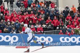 12.03.2019, Drammen, Norway (NOR): Calle Halfvarsson (SWE) - FIS world cup cross-country, individual sprint, Drammen (NOR). www.nordicfocus.com. © Lyngstad/NordicFocus. Every downloaded picture is fee-liable.