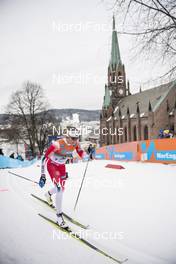 12.03.2019, Drammen, Norway (NOR): Maiken Caspersen Falla (NOR) - FIS world cup cross-country, individual sprint, Drammen (NOR). www.nordicfocus.com. © Lyngstad/NordicFocus. Every downloaded picture is fee-liable.