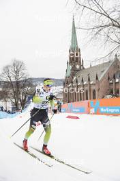 12.03.2019, Drammen, Norway (NOR): Miha Simenc (SLO) - FIS world cup cross-country, individual sprint, Drammen (NOR). www.nordicfocus.com. © Lyngstad/NordicFocus. Every downloaded picture is fee-liable.