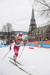 12.03.2019, Drammen, Norway (NOR): Natalia Nepryaeva (RUS) - FIS world cup cross-country, individual sprint, Drammen (NOR). www.nordicfocus.com. © Lyngstad/NordicFocus. Every downloaded picture is fee-liable.