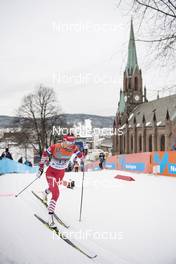 12.03.2019, Drammen, Norway (NOR): Yulia Belorukova (RUS) - FIS world cup cross-country, individual sprint, Drammen (NOR). www.nordicfocus.com. © Lyngstad/NordicFocus. Every downloaded picture is fee-liable.
