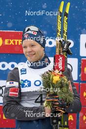 12.03.2019, Drammen, Norway (NOR): Eirik Brandsdal (NOR), (l-r) - FIS world cup cross-country, individual sprint, Drammen (NOR). www.nordicfocus.com. © Lyngstad/NordicFocus. Every downloaded picture is fee-liable.