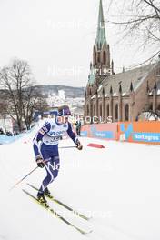 12.03.2019, Drammen, Norway (NOR): Joni Maeki (FIN) - FIS world cup cross-country, individual sprint, Drammen (NOR). www.nordicfocus.com. © Lyngstad/NordicFocus. Every downloaded picture is fee-liable.