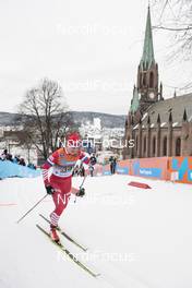 12.03.2019, Drammen, Norway (NOR): Evgenia Shapovalova (RUS) - FIS world cup cross-country, individual sprint, Drammen (NOR). www.nordicfocus.com. © Lyngstad/NordicFocus. Every downloaded picture is fee-liable.