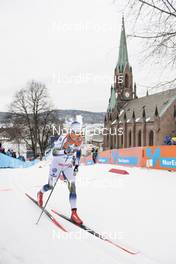 12.03.2019, Drammen, Norway (NOR): Hanna Falk (SWE) - FIS world cup cross-country, individual sprint, Drammen (NOR). www.nordicfocus.com. © Lyngstad/NordicFocus. Every downloaded picture is fee-liable.