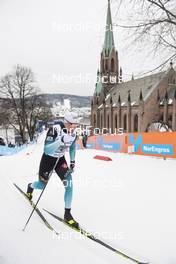 12.03.2019, Drammen, Norway (NOR): Lucas Chanavat (FRA) - FIS world cup cross-country, individual sprint, Drammen (NOR). www.nordicfocus.com. © Lyngstad/NordicFocus. Every downloaded picture is fee-liable.