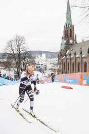 12.03.2019, Drammen, Norway (NOR): Julie Myhre (NOR) - FIS world cup cross-country, individual sprint, Drammen (NOR). www.nordicfocus.com. © Lyngstad/NordicFocus. Every downloaded picture is fee-liable.