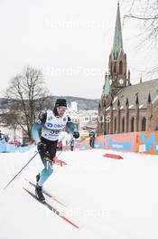 12.03.2019, Drammen, Norway (NOR): Valentin Chauvin (FRA) - FIS world cup cross-country, individual sprint, Drammen (NOR). www.nordicfocus.com. © Lyngstad/NordicFocus. Every downloaded picture is fee-liable.