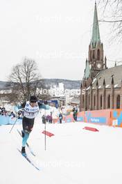 12.03.2019, Drammen, Norway (NOR): Baptiste Gros (FRA) - FIS world cup cross-country, individual sprint, Drammen (NOR). www.nordicfocus.com. © Lyngstad/NordicFocus. Every downloaded picture is fee-liable.