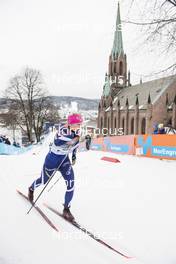 12.03.2019, Drammen, Norway (NOR): Andrea Julin (FIN) - FIS world cup cross-country, individual sprint, Drammen (NOR). www.nordicfocus.com. © Lyngstad/NordicFocus. Every downloaded picture is fee-liable.