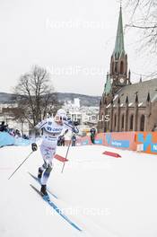 12.03.2019, Drammen, Norway (NOR): Viktor Thorn (SWE) - FIS world cup cross-country, individual sprint, Drammen (NOR). www.nordicfocus.com. © Lyngstad/NordicFocus. Every downloaded picture is fee-liable.