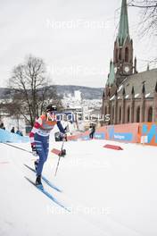 12.03.2019, Drammen, Norway (NOR): Sophie Caldwell (USA) - FIS world cup cross-country, individual sprint, Drammen (NOR). www.nordicfocus.com. © Lyngstad/NordicFocus. Every downloaded picture is fee-liable.