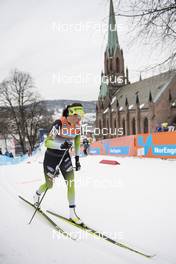 12.03.2019, Drammen, Norway (NOR): Katja Visnar (SLO) - FIS world cup cross-country, individual sprint, Drammen (NOR). www.nordicfocus.com. © Lyngstad/NordicFocus. Every downloaded picture is fee-liable.
