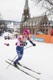 12.03.2019, Drammen, Norway (NOR): Kaitlynn Miller (USA) - FIS world cup cross-country, individual sprint, Drammen (NOR). www.nordicfocus.com. © Lyngstad/NordicFocus. Every downloaded picture is fee-liable.