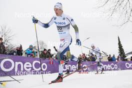 12.03.2019, Drammen, Norway (NOR): Teodor Peterson (SWE) - FIS world cup cross-country, individual sprint, Drammen (NOR). www.nordicfocus.com. © Lyngstad/NordicFocus. Every downloaded picture is fee-liable.