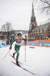 12.03.2019, Drammen, Norway (NOR): Greta Laurent (ITA) - FIS world cup cross-country, individual sprint, Drammen (NOR). www.nordicfocus.com. © Lyngstad/NordicFocus. Every downloaded picture is fee-liable.