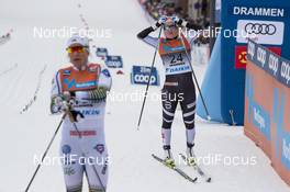 12.03.2019, Drammen, Norway (NOR): Anna Svendsen (NOR) - FIS world cup cross-country, individual sprint, Drammen (NOR). www.nordicfocus.com. © Lyngstad/NordicFocus. Every downloaded picture is fee-liable.