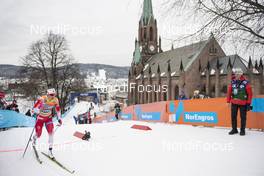 12.03.2019, Drammen, Norway (NOR): Ingvild Flugstad Oestberg (NOR) - FIS world cup cross-country, individual sprint, Drammen (NOR). www.nordicfocus.com. © Lyngstad/NordicFocus. Every downloaded picture is fee-liable.