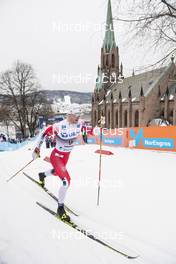 12.03.2019, Drammen, Norway (NOR): Sindre Bjoernestad Skar (NOR) - FIS world cup cross-country, individual sprint, Drammen (NOR). www.nordicfocus.com. © Lyngstad/NordicFocus. Every downloaded picture is fee-liable.