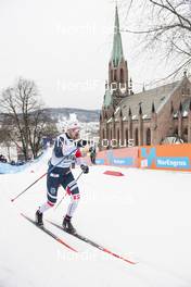 12.03.2019, Drammen, Norway (NOR): Sondre Turvoll Fossli (NOR) - FIS world cup cross-country, individual sprint, Drammen (NOR). www.nordicfocus.com. © Lyngstad/NordicFocus. Every downloaded picture is fee-liable.