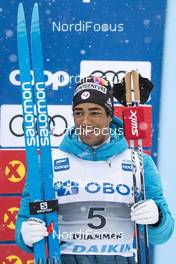 12.03.2019, Drammen, Norway (NOR): Richard Jouve (FRA), (l-r) - FIS world cup cross-country, individual sprint, Drammen (NOR). www.nordicfocus.com. © Lyngstad/NordicFocus. Every downloaded picture is fee-liable.