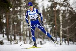 17.03.2019, Falun, Sweden (SWE): Perttu Hyvarinen (FIN) - FIS world cup cross-country, 15km men, Falun (SWE). www.nordicfocus.com. © Modica/NordicFocus. Every downloaded picture is fee-liable.