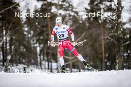 17.03.2019, Falun, Sweden (SWE): Sindre Bjoernestad Skar (NOR) - FIS world cup cross-country, 15km men, Falun (SWE). www.nordicfocus.com. © Modica/NordicFocus. Every downloaded picture is fee-liable.