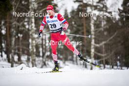 17.03.2019, Falun, Sweden (SWE): Alexey Chervotkin (RUS) - FIS world cup cross-country, 15km men, Falun (SWE). www.nordicfocus.com. © Modica/NordicFocus. Every downloaded picture is fee-liable.