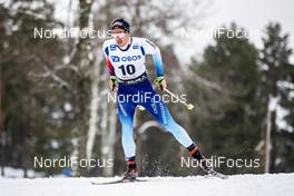 17.03.2019, Falun, Sweden (SWE): Jason Rueesch (SUI) - FIS world cup cross-country, 15km men, Falun (SWE). www.nordicfocus.com. © Modica/NordicFocus. Every downloaded picture is fee-liable.