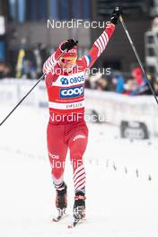17.03.2019, Falun, Sweden (SWE): Alexander Bolshunov (RUS) - FIS world cup cross-country, 15km men, Falun (SWE). www.nordicfocus.com. © Modica/NordicFocus. Every downloaded picture is fee-liable.