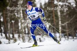 17.03.2019, Falun, Sweden (SWE): Markus Vuorela (FIN) - FIS world cup cross-country, 15km men, Falun (SWE). www.nordicfocus.com. © Modica/NordicFocus. Every downloaded picture is fee-liable.