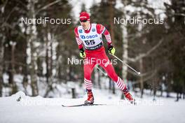17.03.2019, Falun, Sweden (SWE): Evgeniy Belov (RUS) - FIS world cup cross-country, 15km men, Falun (SWE). www.nordicfocus.com. © Modica/NordicFocus. Every downloaded picture is fee-liable.