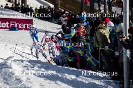 16.03.2019, Falun, Sweden (SWE): Jonna Sundling (SWE), Stina Nilsson (SWE), (l-r)  - FIS world cup cross-country, individual sprint, Falun (SWE). www.nordicfocus.com. © Modica/NordicFocus. Every downloaded picture is fee-liable.