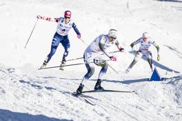 16.03.2019, Falun, Sweden (SWE): Maja Dahlqvist (SWE), Sadie Bjornsen (USA), (l-r)  - FIS world cup cross-country, individual sprint, Falun (SWE). www.nordicfocus.com. © Modica/NordicFocus. Every downloaded picture is fee-liable.
