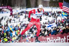16.03.2019, Falun, Sweden (SWE): Karl-Johan Westberg (SWE) - FIS world cup cross-country, individual sprint, Falun (SWE). www.nordicfocus.com. © Modica/NordicFocus. Every downloaded picture is fee-liable.
