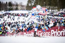 16.03.2019, Falun, Sweden (SWE): Calle Halfvarsson (SWE) - FIS world cup cross-country, individual sprint, Falun (SWE). www.nordicfocus.com. © Modica/NordicFocus. Every downloaded picture is fee-liable.
