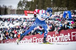 16.03.2019, Falun, Sweden (SWE): Benjamin Saxton (USA) - FIS world cup cross-country, individual sprint, Falun (SWE). www.nordicfocus.com. © Modica/NordicFocus. Every downloaded picture is fee-liable.