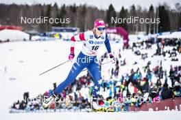 16.03.2019, Falun, Sweden (SWE): Sadie Bjornsen (USA) - FIS world cup cross-country, individual sprint, Falun (SWE). www.nordicfocus.com. © Modica/NordicFocus. Every downloaded picture is fee-liable.