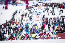 16.03.2019, Falun, Sweden (SWE): Johan Haeggstroem (SWE) - FIS world cup cross-country, individual sprint, Falun (SWE). www.nordicfocus.com. © Modica/NordicFocus. Every downloaded picture is fee-liable.