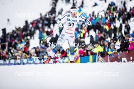 16.03.2019, Falun, Sweden (SWE): Charlotte Kalla (SWE) - FIS world cup cross-country, individual sprint, Falun (SWE). www.nordicfocus.com. © Modica/NordicFocus. Every downloaded picture is fee-liable.