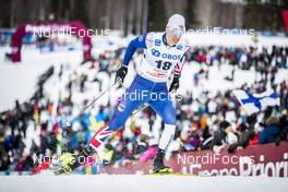 16.03.2019, Falun, Sweden (SWE): Andrew Young (GBR) - FIS world cup cross-country, individual sprint, Falun (SWE). www.nordicfocus.com. © Modica/NordicFocus. Every downloaded picture is fee-liable.