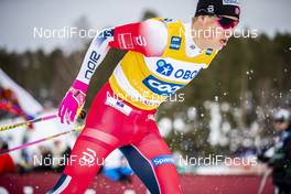 16.03.2019, Falun, Sweden (SWE): Johannes Hoesflot Klaebo (NOR) - FIS world cup cross-country, individual sprint, Falun (SWE). www.nordicfocus.com. © Modica/NordicFocus. Every downloaded picture is fee-liable.