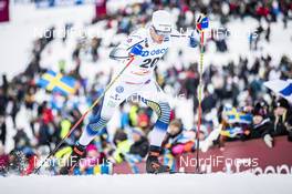 16.03.2019, Falun, Sweden (SWE): Calle Halfvarsson (SWE) - FIS world cup cross-country, individual sprint, Falun (SWE). www.nordicfocus.com. © Modica/NordicFocus. Every downloaded picture is fee-liable.